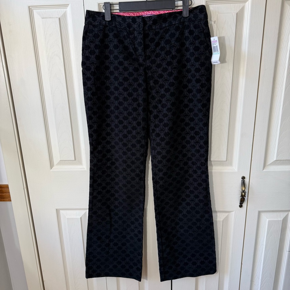 Vineyard Vines Velvet Embossed Putnam Bootcut Pants Women’s Size 8